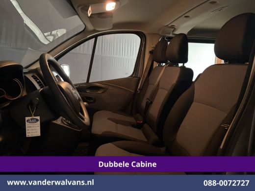 Opel Vivaro 1.6 CDTI 122pk L1H1 Dubbele Cabine Euro6 Airco | 6-Zits | LED | Cruisecontrol | Trekhaak ActivLease financial lease