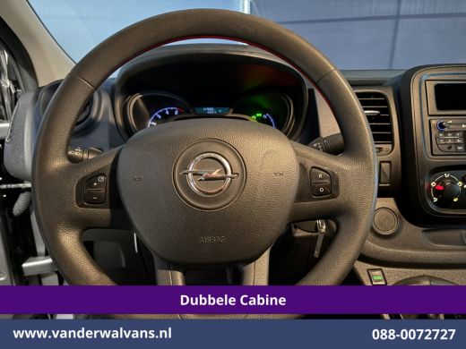 Opel Vivaro 1.6 CDTI 122pk L1H1 Dubbele Cabine Euro6 Airco | 6-Zits | LED | Cruisecontrol | Trekhaak ActivLease financial lease