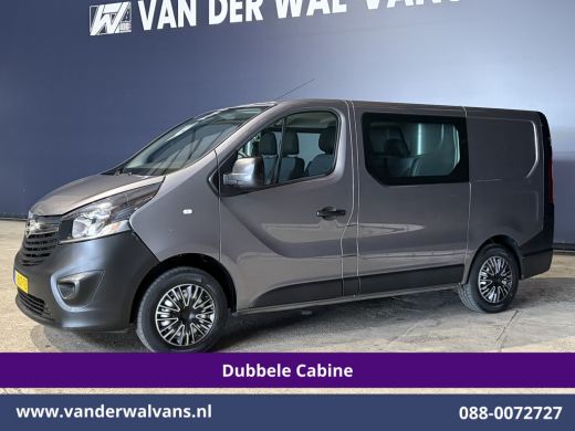 Opel Vivaro 1.6 CDTI 122pk L1H1 Dubbele Cabine Euro6 Airco | 6-Zits | LED | Cruisecontrol | Trekhaak ActivLease financial lease