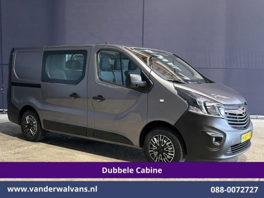 Opel Vivaro 1.6 CDTI 122pk L1H1 Dubbele Cabine Euro6 Airco | 6-Zits | LED | Cruisecontrol | Trekhaak ActivLease financial lease