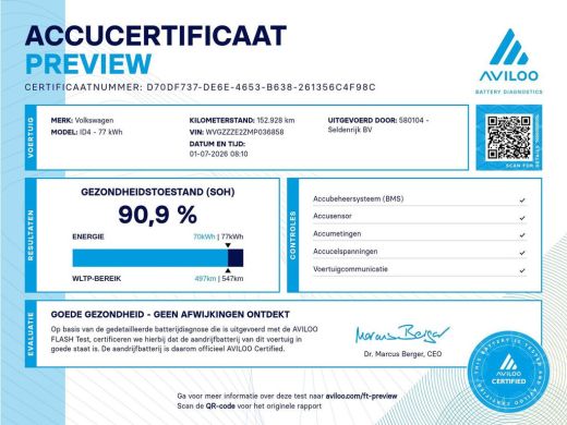 Volkswagen ID.4 Life 77 kWh | SOH 90.9% | Stoel & Stuurverwarming | Parkeerhulp | Adaptive cruise | navigatie | D... ActivLease financial lease