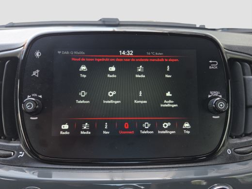 Fiat 500 1.0 Hybrid Full map navigatie | Carplay/android auto | Parkeersensoren | DAB | Airco | Lm velgen | ActivLease financial lease