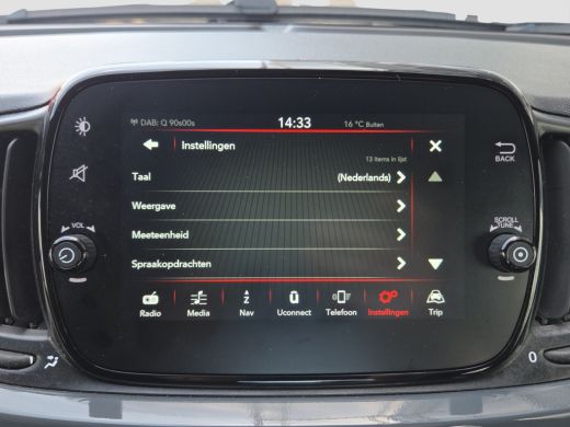 Fiat 500 1.0 Hybrid Full map navigatie | Carplay/android auto | Parkeersensoren | DAB | Airco | Lm velgen | ActivLease financial lease