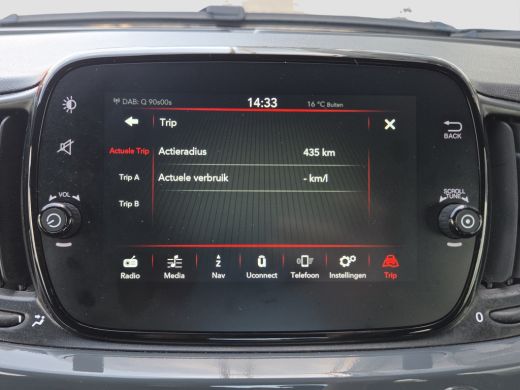 Fiat 500 1.0 Hybrid Full map navigatie | Carplay/android auto | Parkeersensoren | DAB | Airco | Lm velgen | ActivLease financial lease