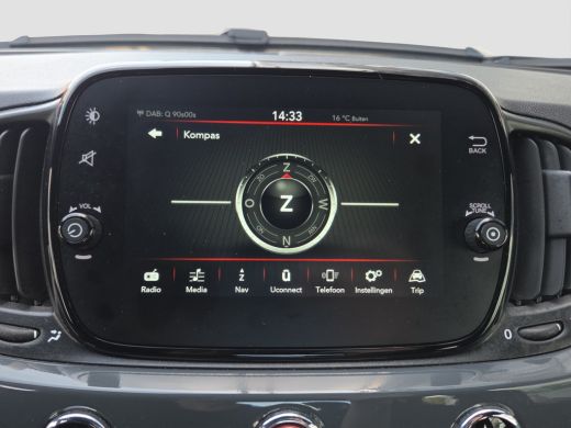 Fiat 500 1.0 Hybrid Full map navigatie | Carplay/android auto | Parkeersensoren | DAB | Airco | Lm velgen | ActivLease financial lease