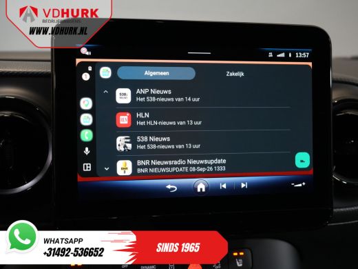 Mercedes-Benz eCitan 112 Pro 51 kWh 280 km WLTP Snellader/ Stoelverw./ CarPlay/ Navi/ Camera/ Climate/ PDC/ Cruise ActivLease financial lease