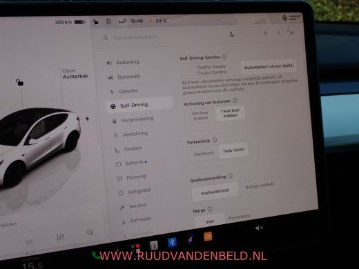 Tesla Model Y Long Range AWD 75kWh 90%SOH TREKHAAK + 20-INCH / PREMIUM-WHITE INTERIEUR ActivLease financial lease