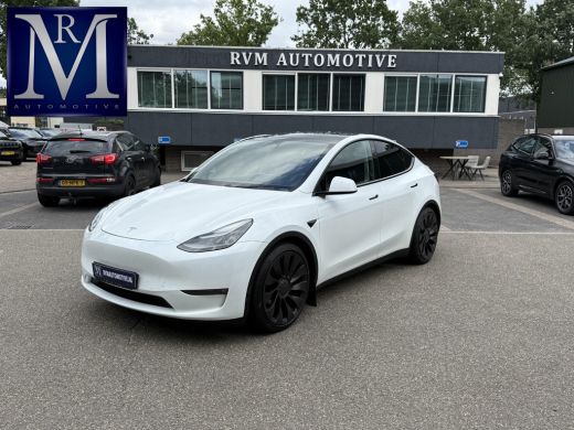 Tesla Model Y Performance AWD 75 kWh 21 INCH TURBINE VELGEN | TESLA GARANTIE T/M 01-2028 OF 80.000 KM | ACCU & ... ActivLease financial lease
