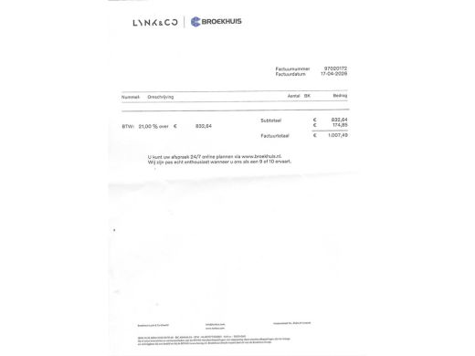 Lynk & Co 01 1.5 TREKHAAK | DEALER ONDERH | SOH 95,44% | FABR GAR TM 10/26 | 6,6 KW LADEN | ActivLease financial lease