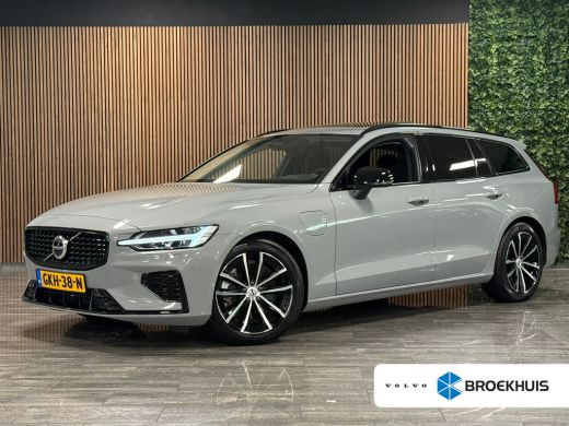 Volvo  V60 T6 AWD Recharge Ultra Dark | Trekhaak | Schuifdak | Head-Up Display | Harman Kardon | Adaptieve C... ActivLease financial lease