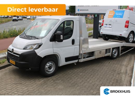 Opel Movano 2.2D 140 S&S L3 3.5t Zwaar TIJHOF OPRIJWAGEN | 2 zitplaatsen rechtsvoor | Airco | Armsteun voor L... ActivLease financial lease