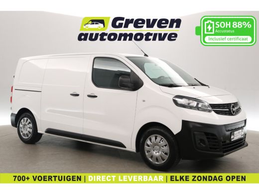 Opel Vivaro-e 75 kWh L2H1 | Snelladen | SOH 88% | Airco | 3 Zits | Carplay | Cruise | Parkeersens. ActivLease financial lease