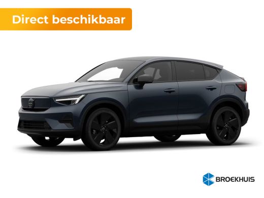 Volvo  EC40 Single Motor Ext. Range Ultra Black Edition. Europa 82 kWh | Achterbank verwarmd | Apple Carplay/... ActivLease financial lease