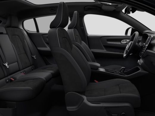 Volvo  EC40 Single Motor Ext. Range Ultra Black Edition. Europa 82 kWh | Achterbank verwarmd | Apple Carplay/... ActivLease financial lease