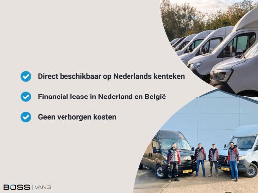 Mercedes-Benz eSprinter eSprinter 312 55kWh L2H2 Elektrisch 145km WLTP 93.3% (SOH) 80kw Snelladen Climate Control Camera ActivLease financial lease