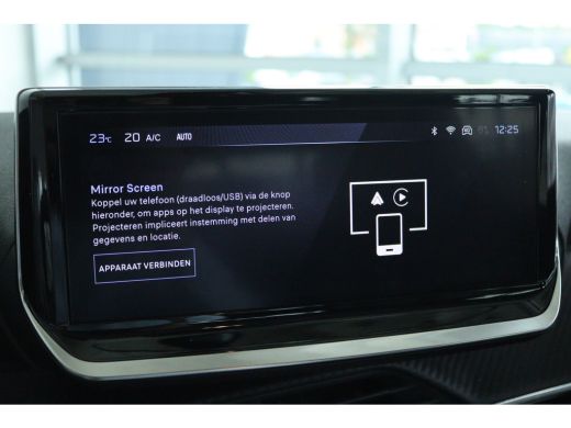 Peugeot 208 1.2 Hybrid 110 e-DCS6 Allure | Cruise Control | 360 Camera | Navigatie | Carplay | Climate | LED ... ActivLease financial lease