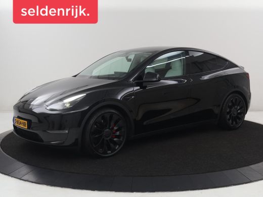 Tesla Model Y | SOH 94.8% | Traffic-Aware Cruise control | Leder | Achterbank verwarming | 21'' | Full LED | Pa... ActivLease financial lease