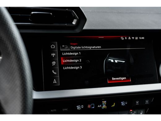 Audi A3 Sportback 40 TFSI e S edition 204PK | Stoelverwarming | Achteruitrijcamera | ACC | Sfeerverlichti... ActivLease financial lease