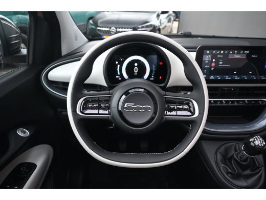 Fiat 500C 1.0 Hybrid La Prima DEMO-DEAL! Tot 8 Jaar Garantie! | Vol-Leder | Achteruitrijcamera | Stoelverwa... ActivLease financial lease