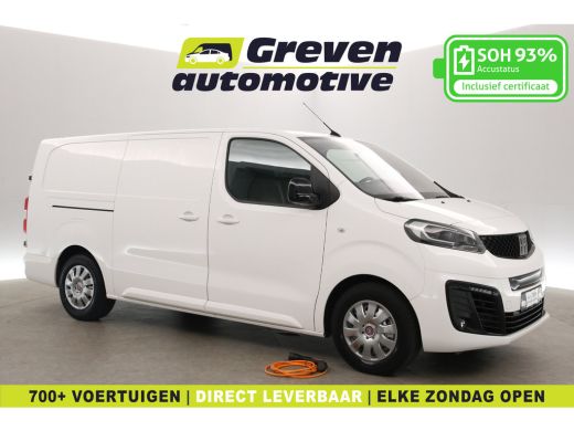 Fiat E-Scudo 75 kWh L3H1 | Snelladen | SOH 93% | Clima | Camera | 3 Zits | Carplay | Cruise | Parkeersens. ActivLease financial lease