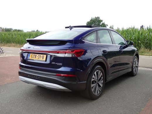 Audi Q4 Sportback e-tron 45 quattro 82KWH 100%SOH PANODAK / SONOS / ACC / CAMERA ActivLease financial lease
