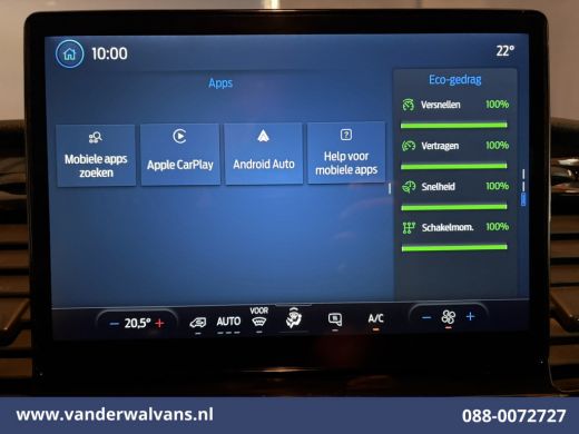 Ford Transit 2.0 TDCI 130pk L3H2 Euro6 Airco | Apple Carplay | Adaptieve Cruisecontrol | 2500kg Trekhaak Andro... ActivLease financial lease