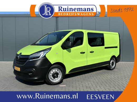 Renault Trafic 1.6 dCi / L2H1 / 1e EIG. / DUBBELE CABINE / 2x SCHUIFDEUR / TREKHAAK / AIRCO / CRUISE / DUBBELE C... ActivLease financial lease