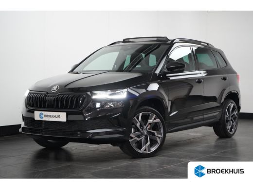 Skoda Karoq 1.5 TSI 150PK DSG-7 Sportline PANORAMADAK | NAVIGATIE | STOELVERW. | 360 CAMERA | 19 INCH | STOEL... ActivLease financial lease