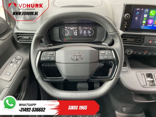Toyota ProAce 50 kWh 340km WLTP L2 LED/ 3Pers./ Snellader/ Standkachel/ Stoelverw./ Stuurverw./ Carplay/ Camera... ActivLease financial lease