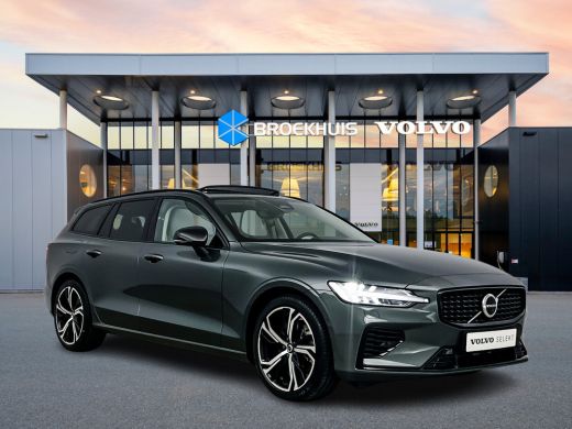 Volvo  V60 T6 Recharge Ultra Dark | 19" | Harman Kardon | Panoramadak | Head-Up | Full LED | 360 Camera | El... ActivLease financial lease