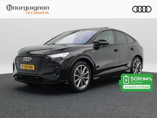 Audi Q4 Sportback e-tron 40 S-Line 77 kWh 204 Pk | Panoramadak | Head-Up | SONOS | 20 Inch | Stoelverwarming | 96.498 Km!! ActivLease financial lease