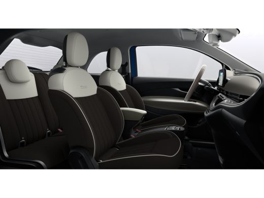 Fiat 500e La Prima | 10,25" touchscreen radio met Bluetooth, DAB & USB | Automatische airconditioning | Ext... ActivLease financial lease