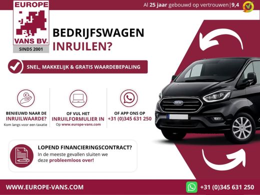 Fiat Talento 2.0 MultiJet 145pk Automaat L2H1 SX D.C. Airco/Navi 07-2021 ActivLease financial lease