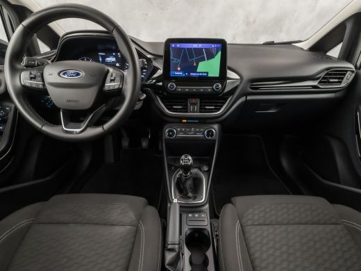 Ford Fiesta 1.0 EcoBoost Hybrid Titanium (APPLE CARPLAY, GROOT NAVI, CLIMATE, SPORTSTOELEN, PARKEERSENSOREN, ... ActivLease financial lease
