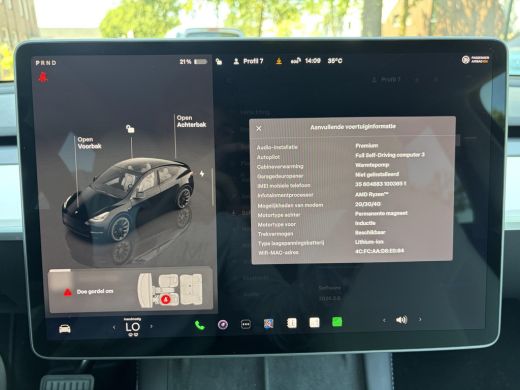 Tesla Model Y Long Range AWD 75 kWh SOH 98% | 20 INCH | TESLA FABRIEKSGARANTIE T/M 03-2028 OF 80.000 KM | TESLA... ActivLease financial lease