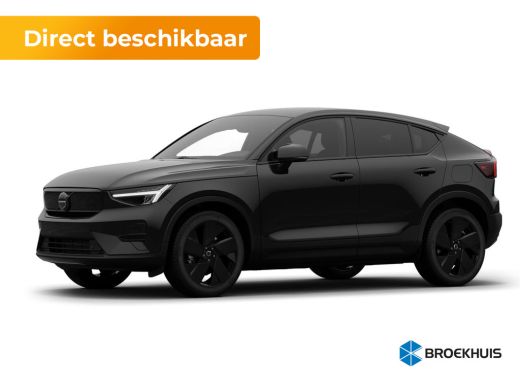 Volvo  EC40 Single Motor Plus Black Edition Europa 70 kWh | Achterbank verwarmd | Achteruitrijcamera | Apple ... ActivLease financial lease