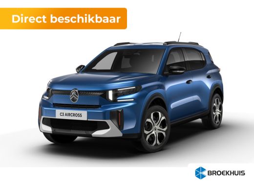 Citroën C3 Aircross Plus | Achteruitrijcamera | Extra getinte achterste zijruiten en achterruit | Koplampen met ECO L... ActivLease financial lease