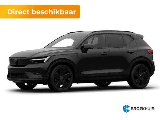Volvo  EX40 Single Motor Ext. Range Ultra Black Edition. Eur. 82 kWh | Achterbank verwarmd | Achteruitrijcame... ActivLease financial lease