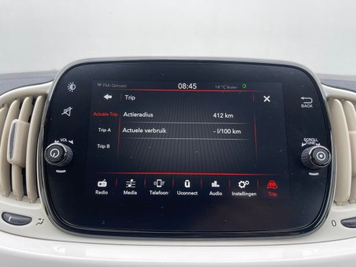 Fiat 500 1.0 Hybrid Lounge CRUISE CONTROL| APPLE CARPLAY/ANDROID AUTO| AIRCO| DAB| ELEKTRISCHE RAMEN VOOR ActivLease financial lease