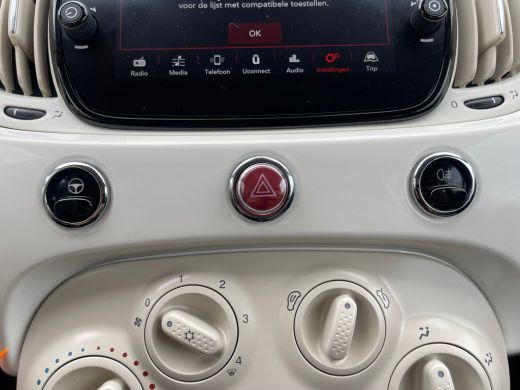 Fiat 500 1.0 Hybrid Lounge CRUISE CONTROL| APPLE CARPLAY/ANDROID AUTO| AIRCO| DAB| ELEKTRISCHE RAMEN VOOR ActivLease financial lease