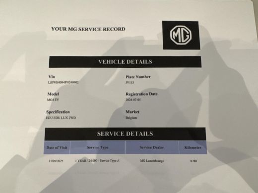 MG MG4 EV Luxury 64 kWh LONG RANGE | SOH 97% | 15.000KM | 360&deg; CAMERA | STOEL & STUURVERWARMING | 7 JAAR MG... ActivLease financial lease