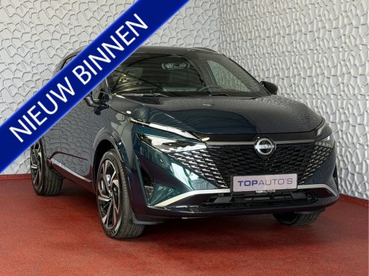 Nissan QASHQAI 1.3 MHEV 160PK TEKNA PLUS BOSE 20''LMV LEER ALCANTARA PANO MASSAGE BOSE STOEL/STUUR/RUIT VERW MAT... ActivLease financial lease