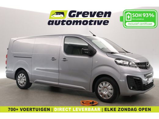 Opel Vivaro-e 75 kWh L3H1 | Snelladen | SOH 93% | Airco | Cruise | Camera | Carplay | 3 Zits | Navi | 2xSchuifdeur ActivLease financial lease