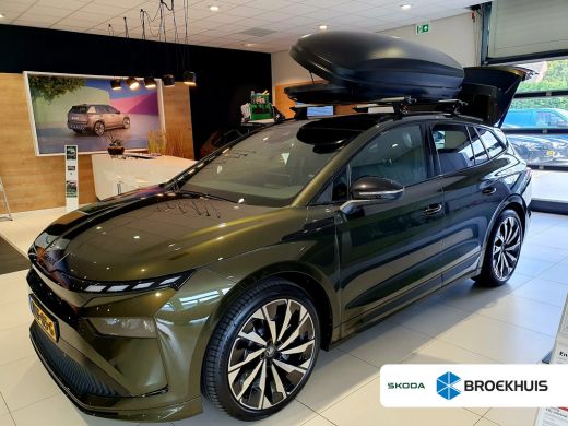 Skoda Enyaq iV 85 Sportline 286PK | TREKHAAK | CAMERA | STUUR+STOELVERW. | APP. CONNECT | ADAPT. CRUISE | NAVIGA... ActivLease financial lease