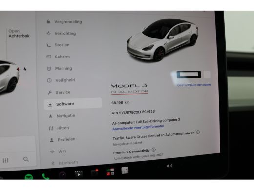 Tesla Model 3 Performance AWD 75 kWh | Leder | Adaptive Cruise | Elektr Stoelen + mem | 20 inch | Carbon afwerk... ActivLease financial lease