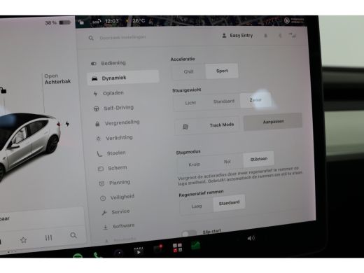 Tesla Model 3 Performance AWD 75 kWh | Leder | Adaptive Cruise | Elektr Stoelen + mem | 20 inch | Carbon afwerk... ActivLease financial lease