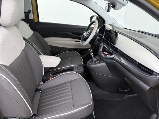 Fiat 500 1.0 Hybrid La Prima | Achteruitrijcamera | Airco (automatisch) | Bestuurdersstoel in hoogte verst... ActivLease financial lease