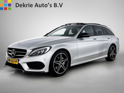 Mercedes-Benz C-Klasse Estate 160 Amg Line / Panoramadak / Nightpakket / Leder / Pdc.+Camera / Airco-ecc. / Cruise-ctr. ... ActivLease financial lease