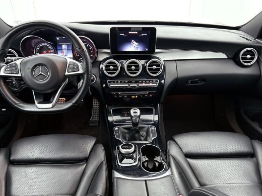 Mercedes-Benz C-Klasse Estate 160 Amg Line / Panoramadak / Nightpakket / Leder / Pdc.+Camera / Airco-ecc. / Cruise-ctr. ... ActivLease financial lease