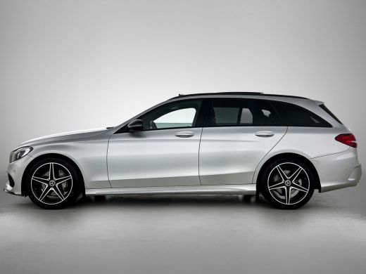 Mercedes-Benz C-Klasse Estate 160 Amg Line / Panoramadak / Nightpakket / Leder / Pdc.+Camera / Airco-ecc. / Cruise-ctr. ... ActivLease financial lease